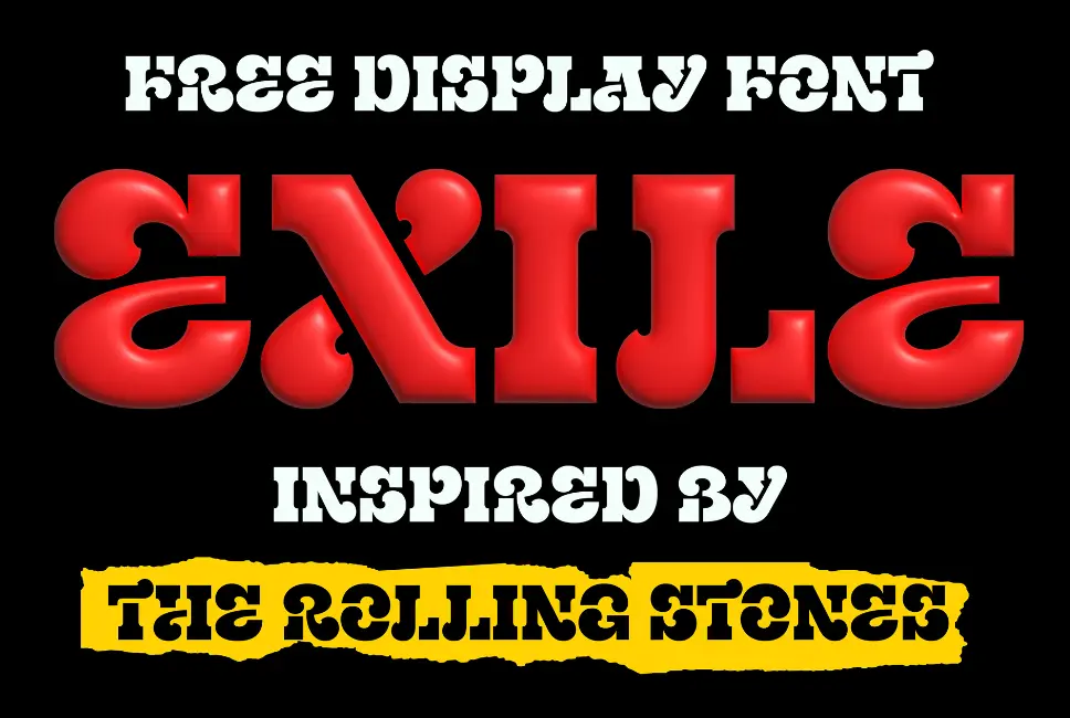 Exile Free Font